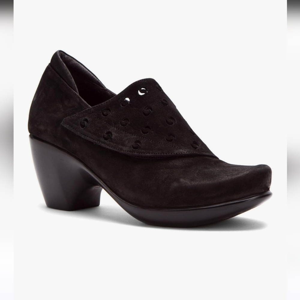 Naot Precious Dress Pumps Black Suede, Size 11